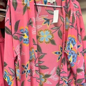NWT Loft Pink Kimono